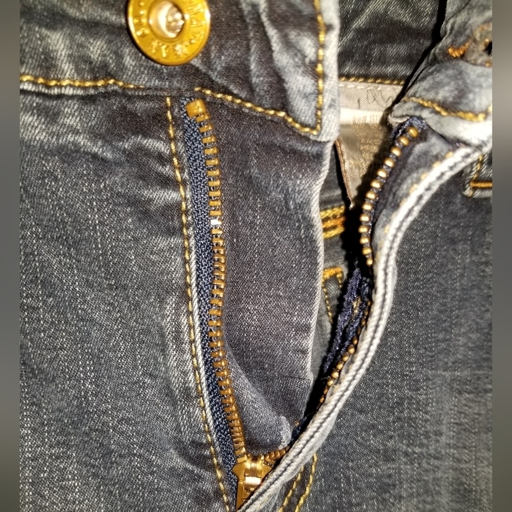 Baby Phat Carpenter Jeans Stretchy Flare Leg Size 7 - Picture 6 of 11